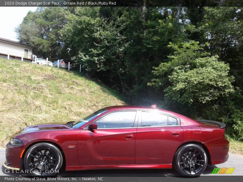 Octane Red / Black/Ruby Red 2020 Dodge Charger Scat Pack