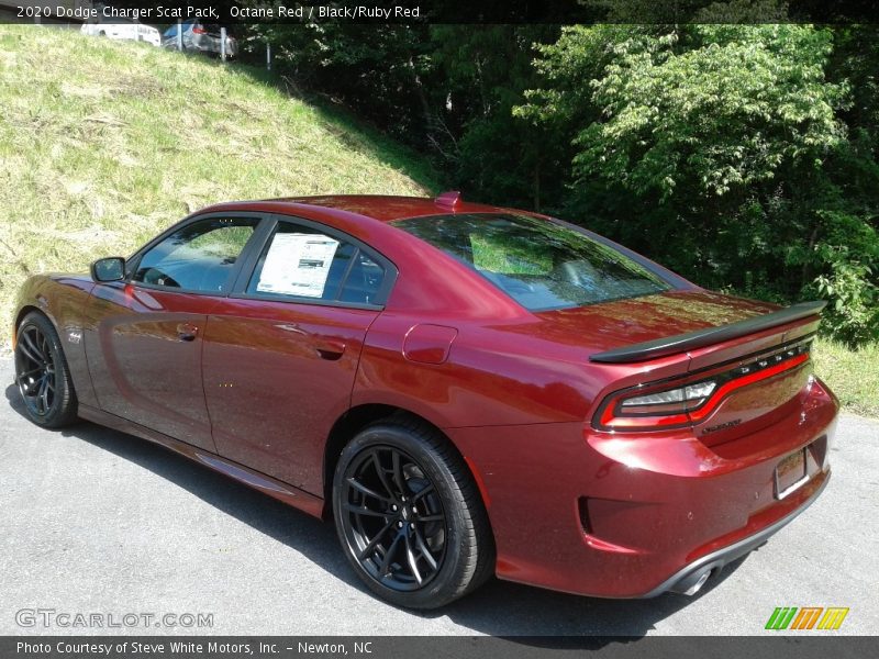 Octane Red / Black/Ruby Red 2020 Dodge Charger Scat Pack