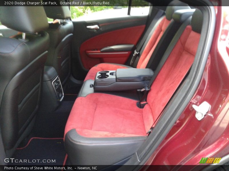 Rear Seat of 2020 Charger Scat Pack