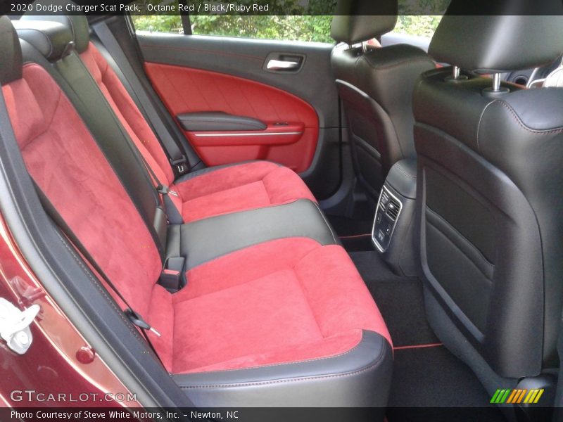 Rear Seat of 2020 Charger Scat Pack
