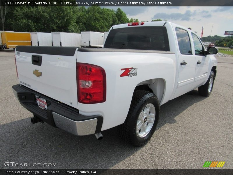 Summit White / Light Cashmere/Dark Cashmere 2013 Chevrolet Silverado 1500 LT Crew Cab 4x4