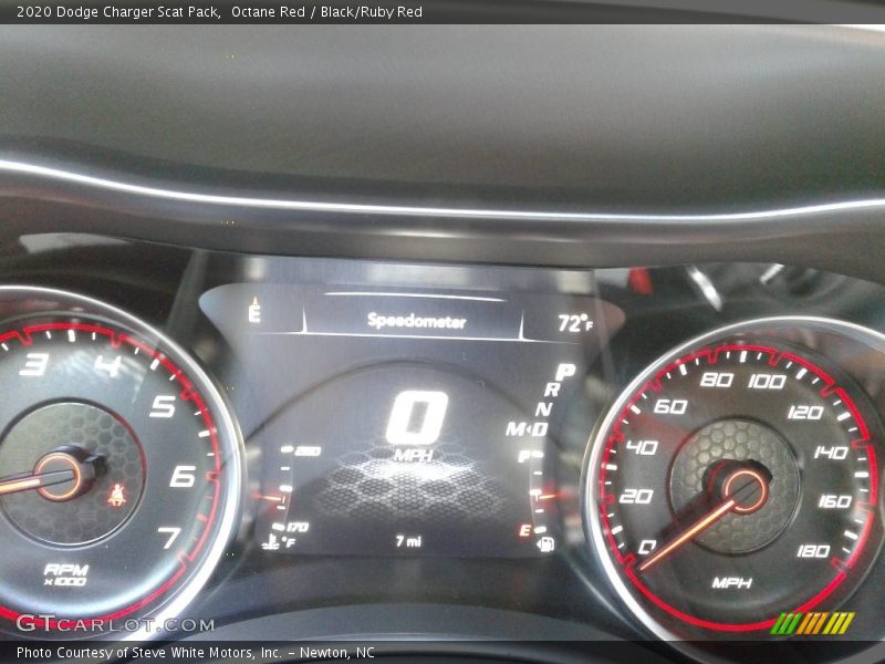Octane Red / Black/Ruby Red 2020 Dodge Charger Scat Pack