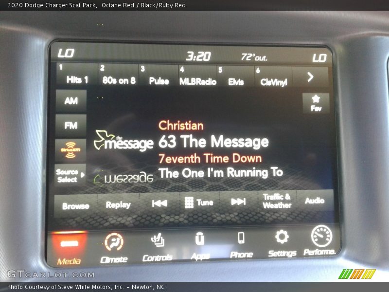 Octane Red / Black/Ruby Red 2020 Dodge Charger Scat Pack