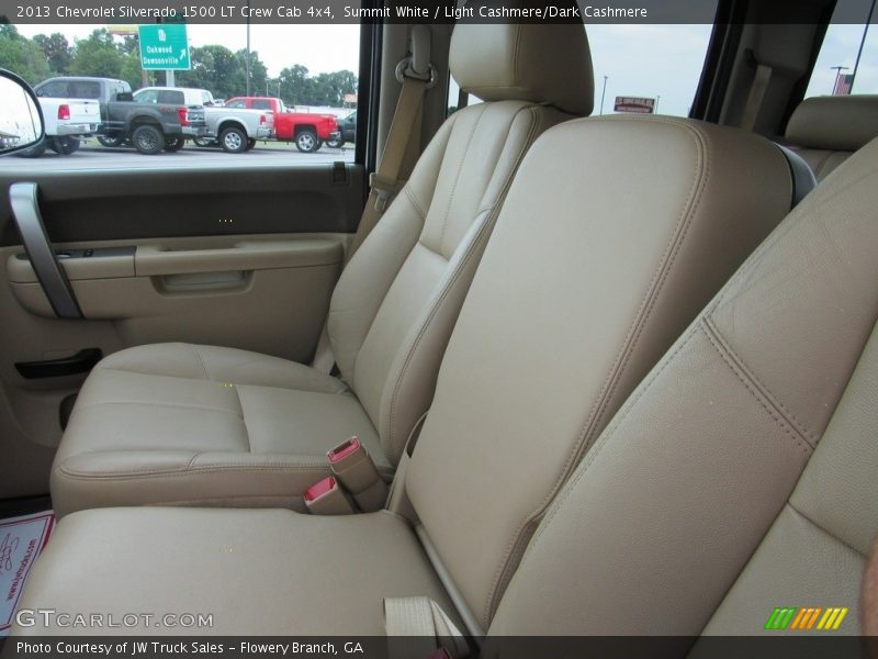 Summit White / Light Cashmere/Dark Cashmere 2013 Chevrolet Silverado 1500 LT Crew Cab 4x4