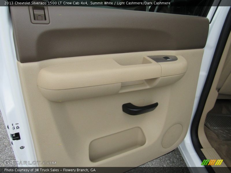 Summit White / Light Cashmere/Dark Cashmere 2013 Chevrolet Silverado 1500 LT Crew Cab 4x4