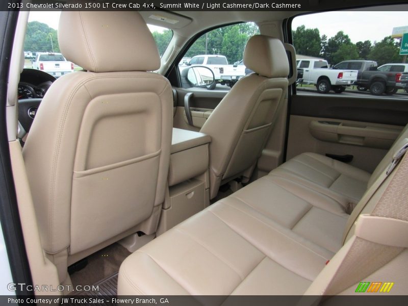 Summit White / Light Cashmere/Dark Cashmere 2013 Chevrolet Silverado 1500 LT Crew Cab 4x4