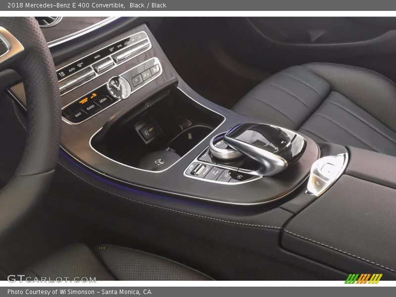 Black / Black 2018 Mercedes-Benz E 400 Convertible