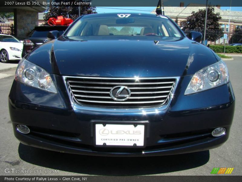 Blue Onyx Pearl / Cashmere 2007 Lexus ES 350