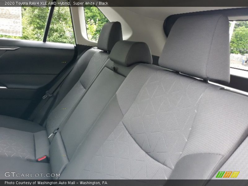 Super White / Black 2020 Toyota RAV4 XLE AWD Hybrid