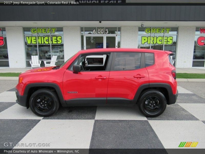 Colorado Red / Black 2017 Jeep Renegade Sport