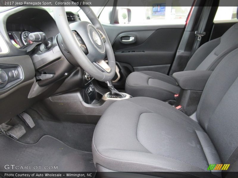 Colorado Red / Black 2017 Jeep Renegade Sport