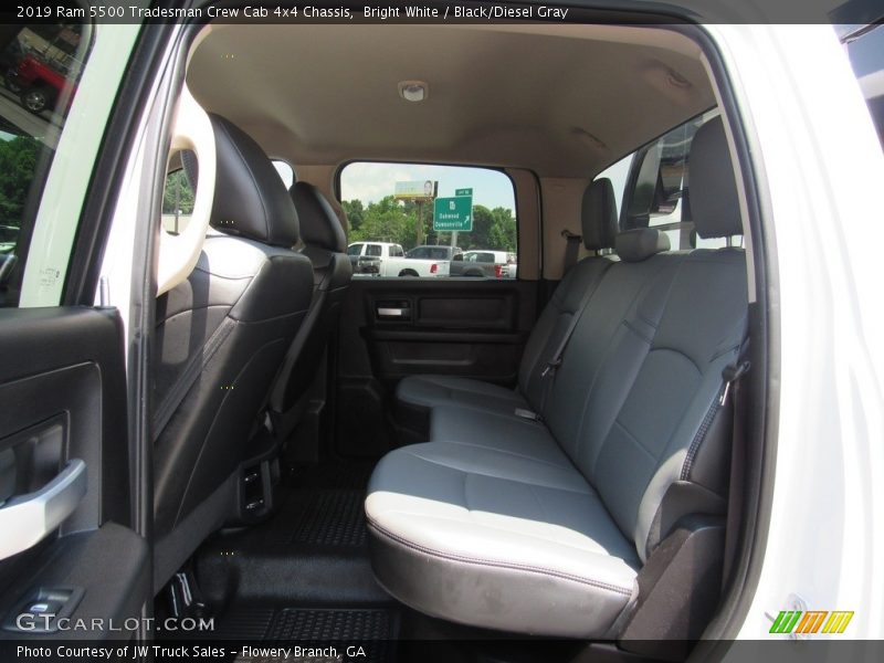 Bright White / Black/Diesel Gray 2019 Ram 5500 Tradesman Crew Cab 4x4 Chassis