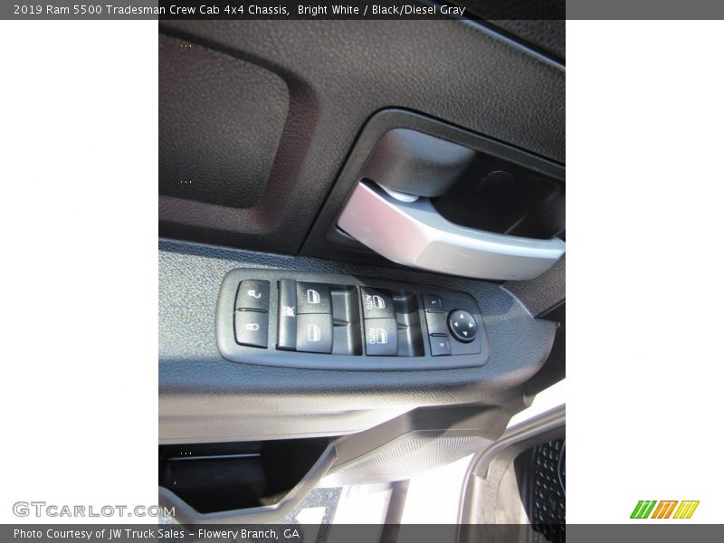 Bright White / Black/Diesel Gray 2019 Ram 5500 Tradesman Crew Cab 4x4 Chassis