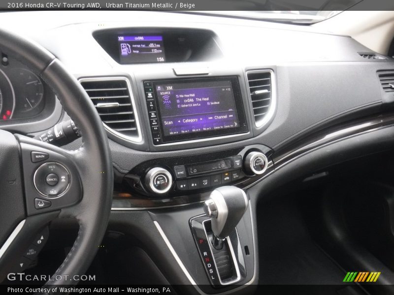 Urban Titanium Metallic / Beige 2016 Honda CR-V Touring AWD