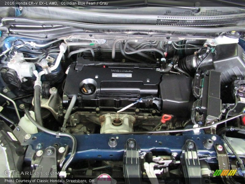  2016 CR-V EX-L AWD Engine - 2.4 Liter DI DOHC 16-Valve i-VTEC 4 Cylinder
