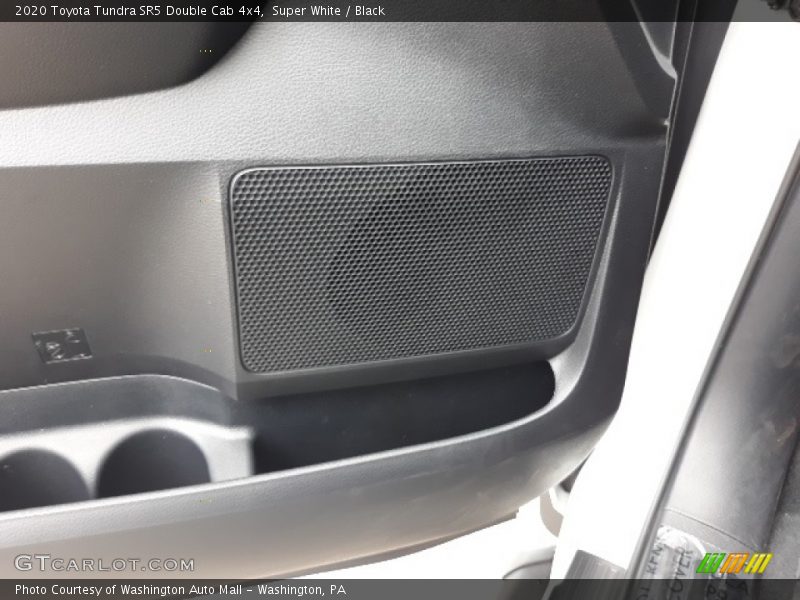 Super White / Black 2020 Toyota Tundra SR5 Double Cab 4x4
