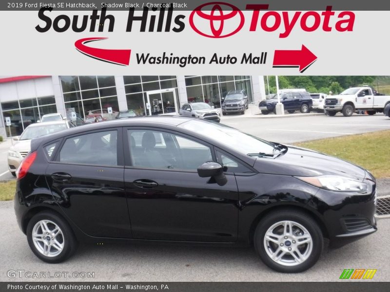 Shadow Black / Charcoal Black 2019 Ford Fiesta SE Hatchback