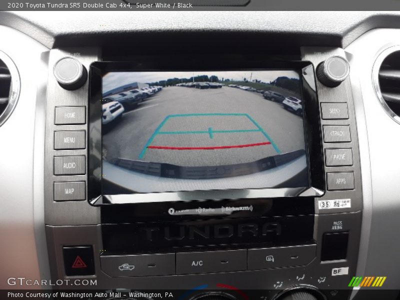 Super White / Black 2020 Toyota Tundra SR5 Double Cab 4x4