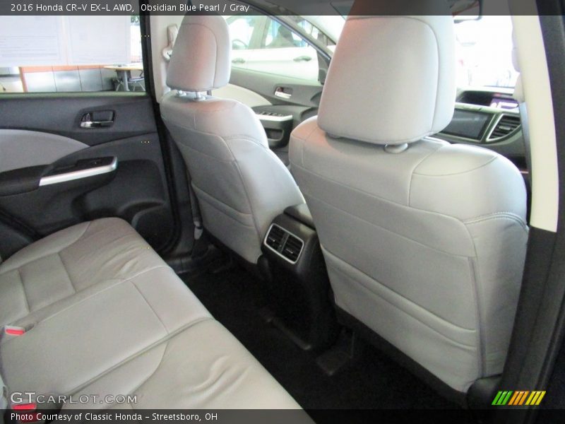 Rear Seat of 2016 CR-V EX-L AWD