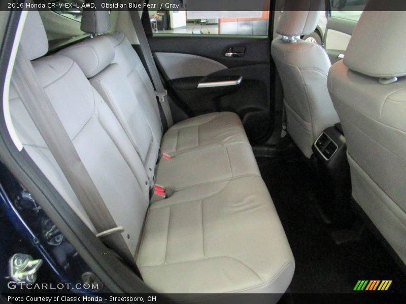 Rear Seat of 2016 CR-V EX-L AWD