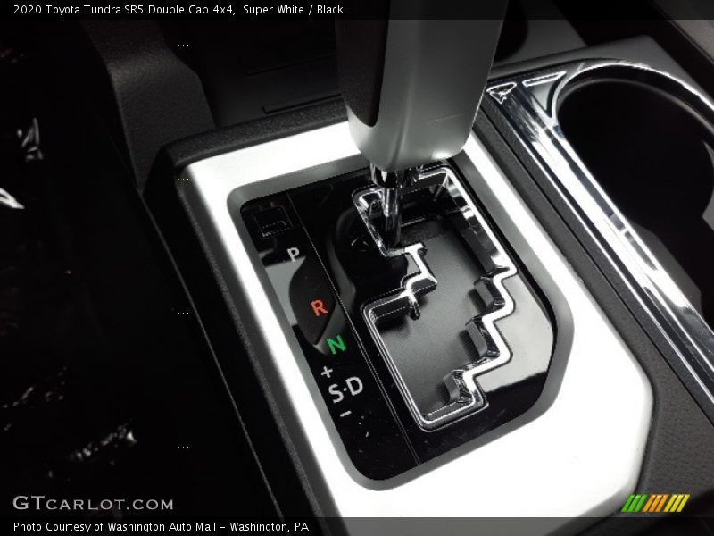 Super White / Black 2020 Toyota Tundra SR5 Double Cab 4x4