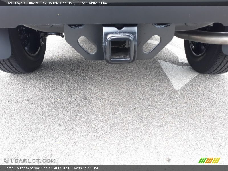 Super White / Black 2020 Toyota Tundra SR5 Double Cab 4x4