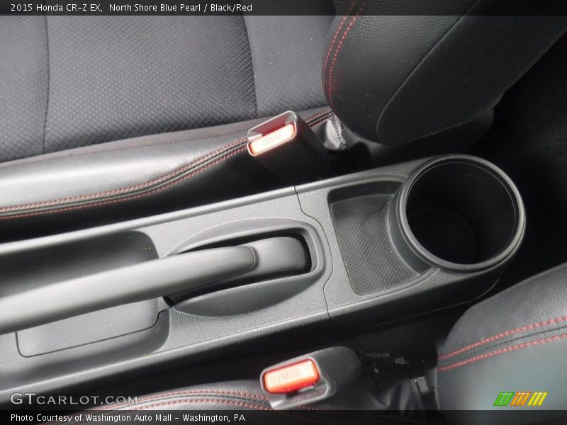 North Shore Blue Pearl / Black/Red 2015 Honda CR-Z EX