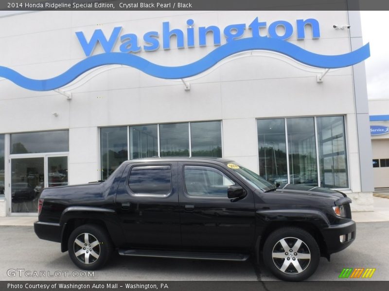 Crystal Black Pearl / Black 2014 Honda Ridgeline Special Edition