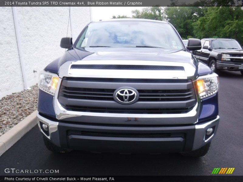 Blue Ribbon Metallic / Graphite 2014 Toyota Tundra SR5 TRD Crewmax 4x4