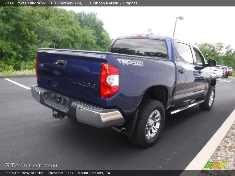 Blue Ribbon Metallic / Graphite 2014 Toyota Tundra SR5 TRD Crewmax 4x4