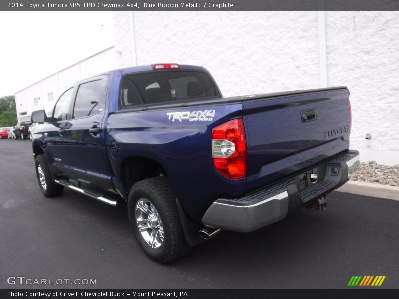 Blue Ribbon Metallic / Graphite 2014 Toyota Tundra SR5 TRD Crewmax 4x4