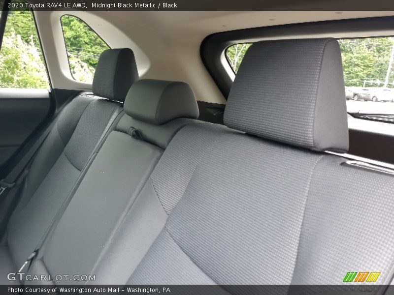 Midnight Black Metallic / Black 2020 Toyota RAV4 LE AWD