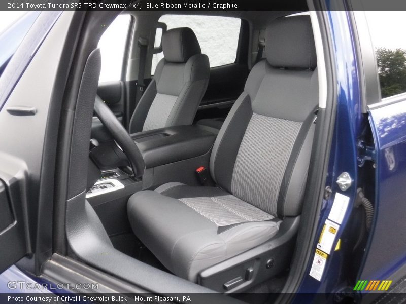Front Seat of 2014 Tundra SR5 TRD Crewmax 4x4