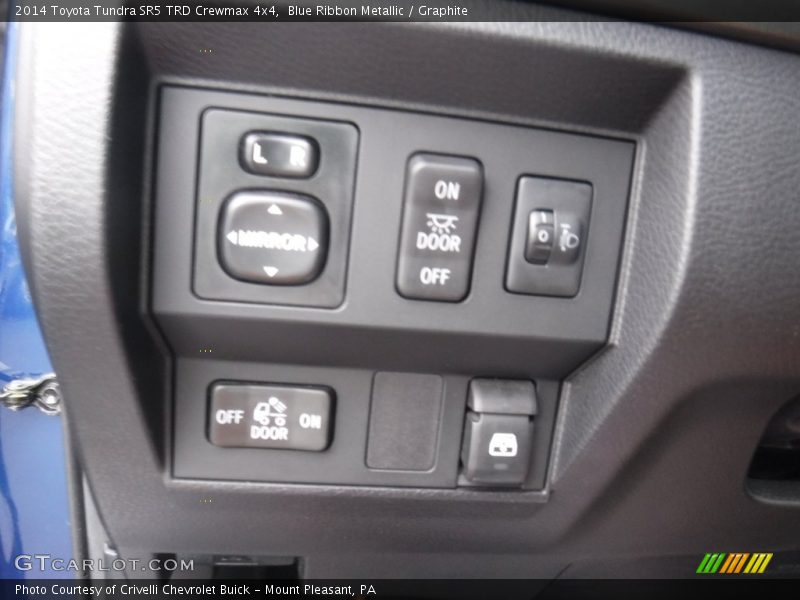 Blue Ribbon Metallic / Graphite 2014 Toyota Tundra SR5 TRD Crewmax 4x4