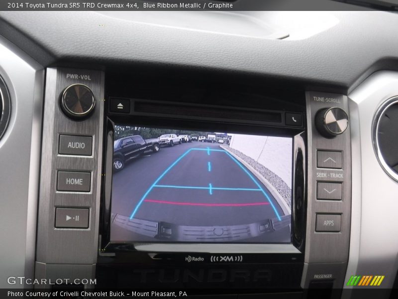 Blue Ribbon Metallic / Graphite 2014 Toyota Tundra SR5 TRD Crewmax 4x4