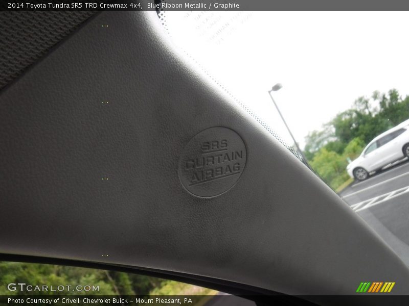 Blue Ribbon Metallic / Graphite 2014 Toyota Tundra SR5 TRD Crewmax 4x4