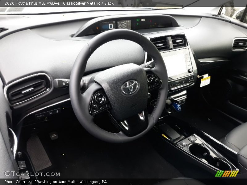 Classic Silver Metallic / Black 2020 Toyota Prius XLE AWD-e