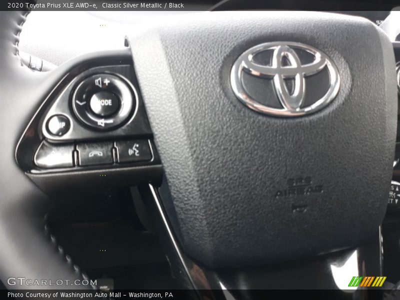 Classic Silver Metallic / Black 2020 Toyota Prius XLE AWD-e
