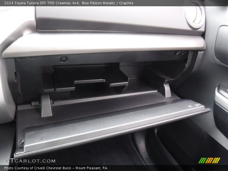 Blue Ribbon Metallic / Graphite 2014 Toyota Tundra SR5 TRD Crewmax 4x4