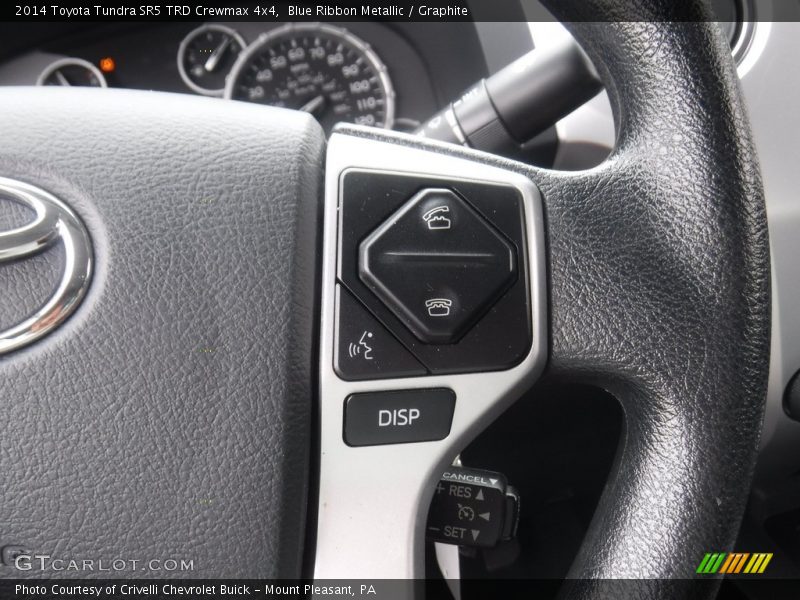Blue Ribbon Metallic / Graphite 2014 Toyota Tundra SR5 TRD Crewmax 4x4