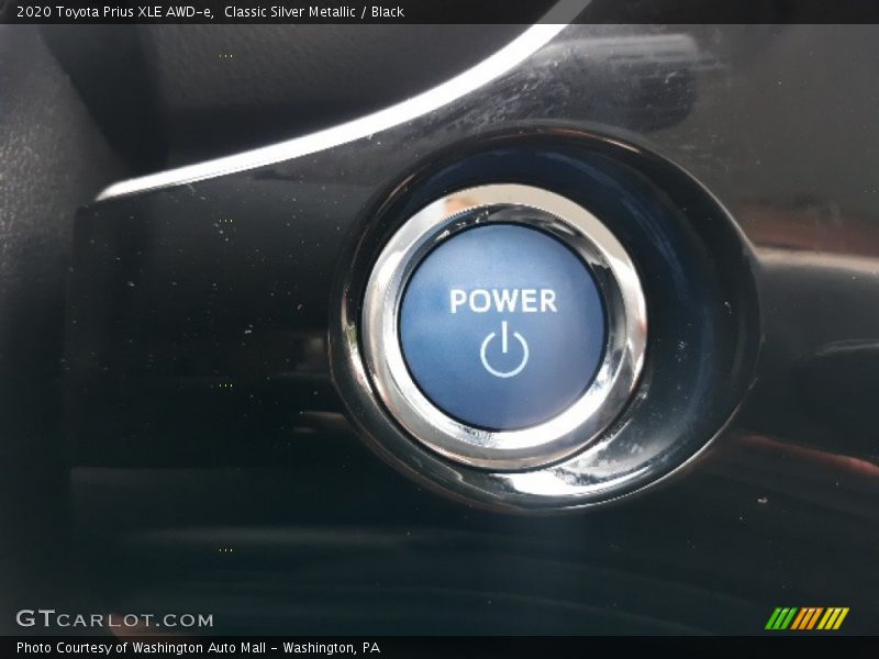 Classic Silver Metallic / Black 2020 Toyota Prius XLE AWD-e