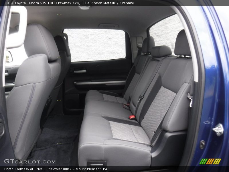 Rear Seat of 2014 Tundra SR5 TRD Crewmax 4x4