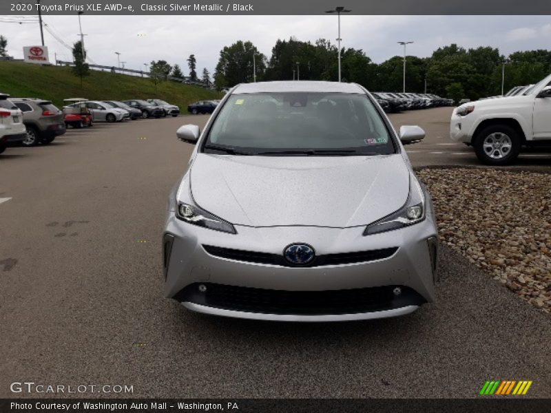Classic Silver Metallic / Black 2020 Toyota Prius XLE AWD-e