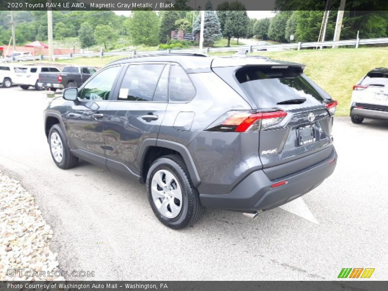 Magnetic Gray Metallic / Black 2020 Toyota RAV4 LE AWD