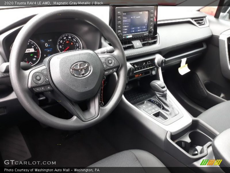 Magnetic Gray Metallic / Black 2020 Toyota RAV4 LE AWD