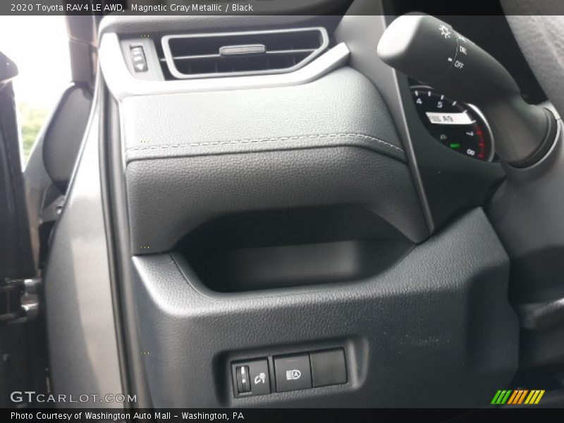 Magnetic Gray Metallic / Black 2020 Toyota RAV4 LE AWD