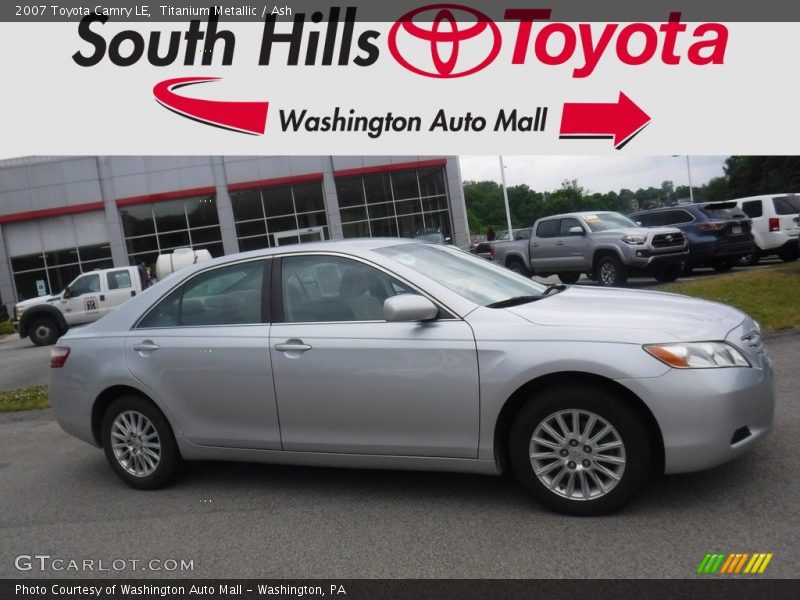 Titanium Metallic / Ash 2007 Toyota Camry LE