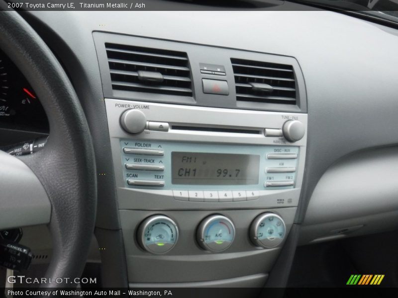 Titanium Metallic / Ash 2007 Toyota Camry LE