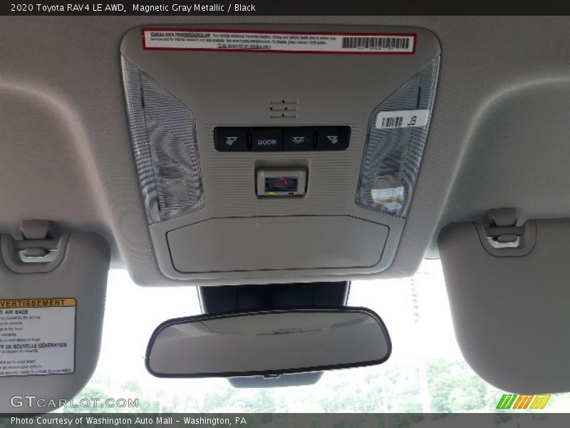 Magnetic Gray Metallic / Black 2020 Toyota RAV4 LE AWD
