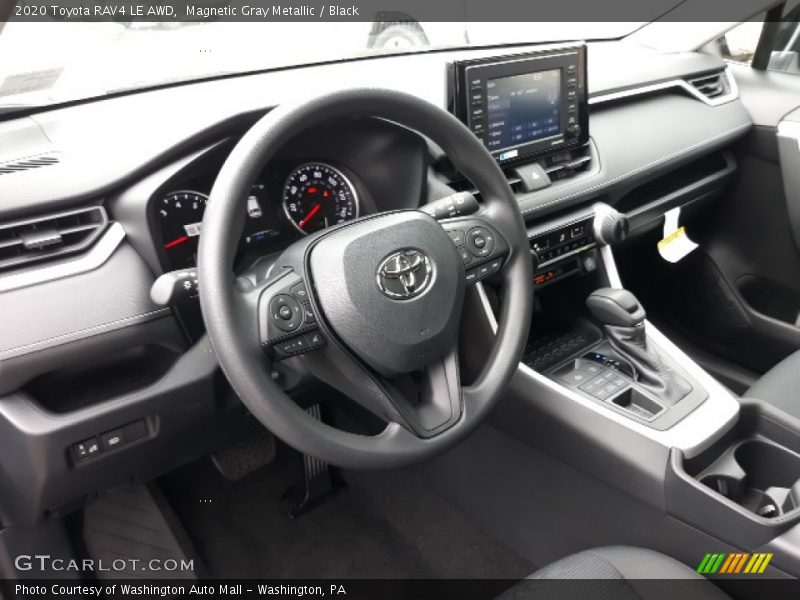 Magnetic Gray Metallic / Black 2020 Toyota RAV4 LE AWD